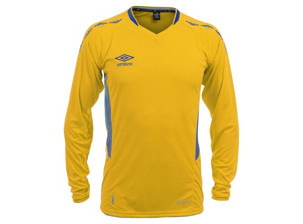 UMBRO UX-1 Jersey LS Gul/Blå XL Matchtröja lång ärm 